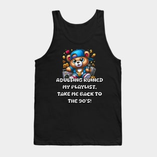 90's Teddy bear Tank Top